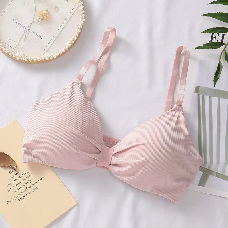 Sexy Women Bra Lingerie Push Up Bra Cotton Elastic Bra Women Fashion Ins Bra Sports Watch Underwear