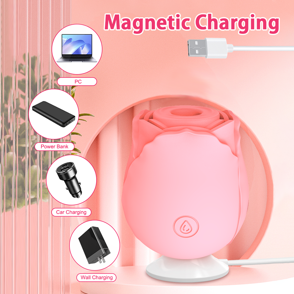 2025 Upgraded Luminous Original Rose Sucker In Pink