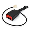 Car Seat Belt Lock Seatbelt Buckle Socket Plug Connector with Warning Cable