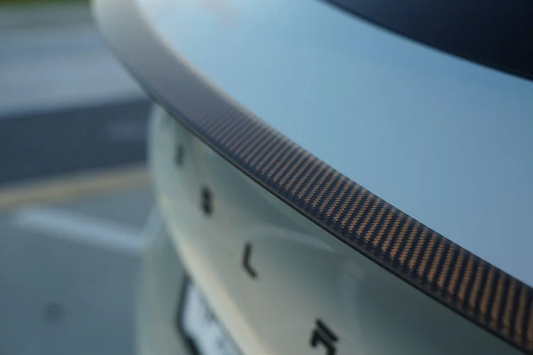 Tesla Model 3Y Electric Automatic Rear Spoiler Real Carbon Fiber
