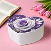 DIY Diamond Painting Heart-Shaped Jewelry Box Decorative Storage Case Home Decor