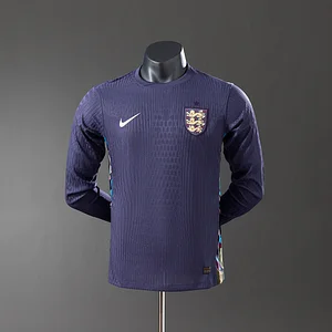 2024 Player Version Long Sleeve England Away Football Shirt 1:1 Thai Quality