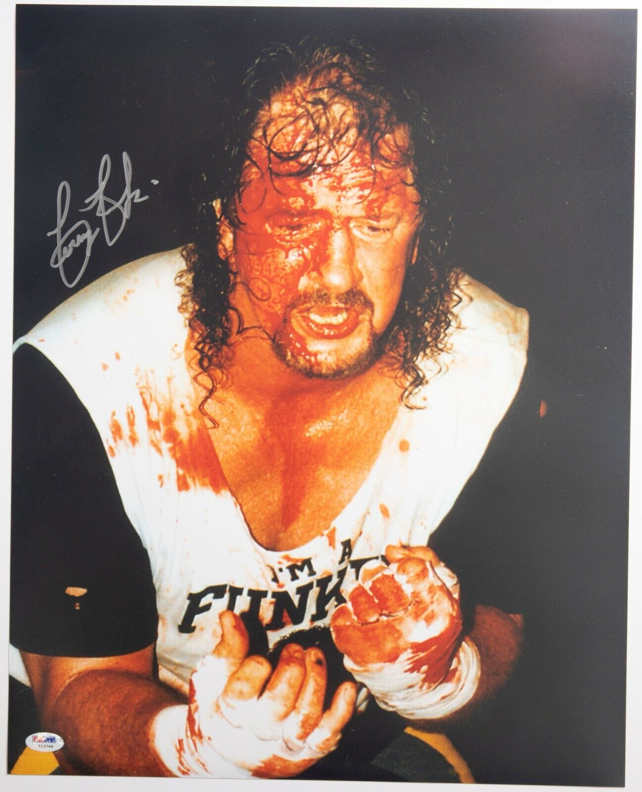 Terry Funk Signed WWE 16x20 Photo Poster painting PSA/DNA COA Picture Autograph ECW NWA AJPW