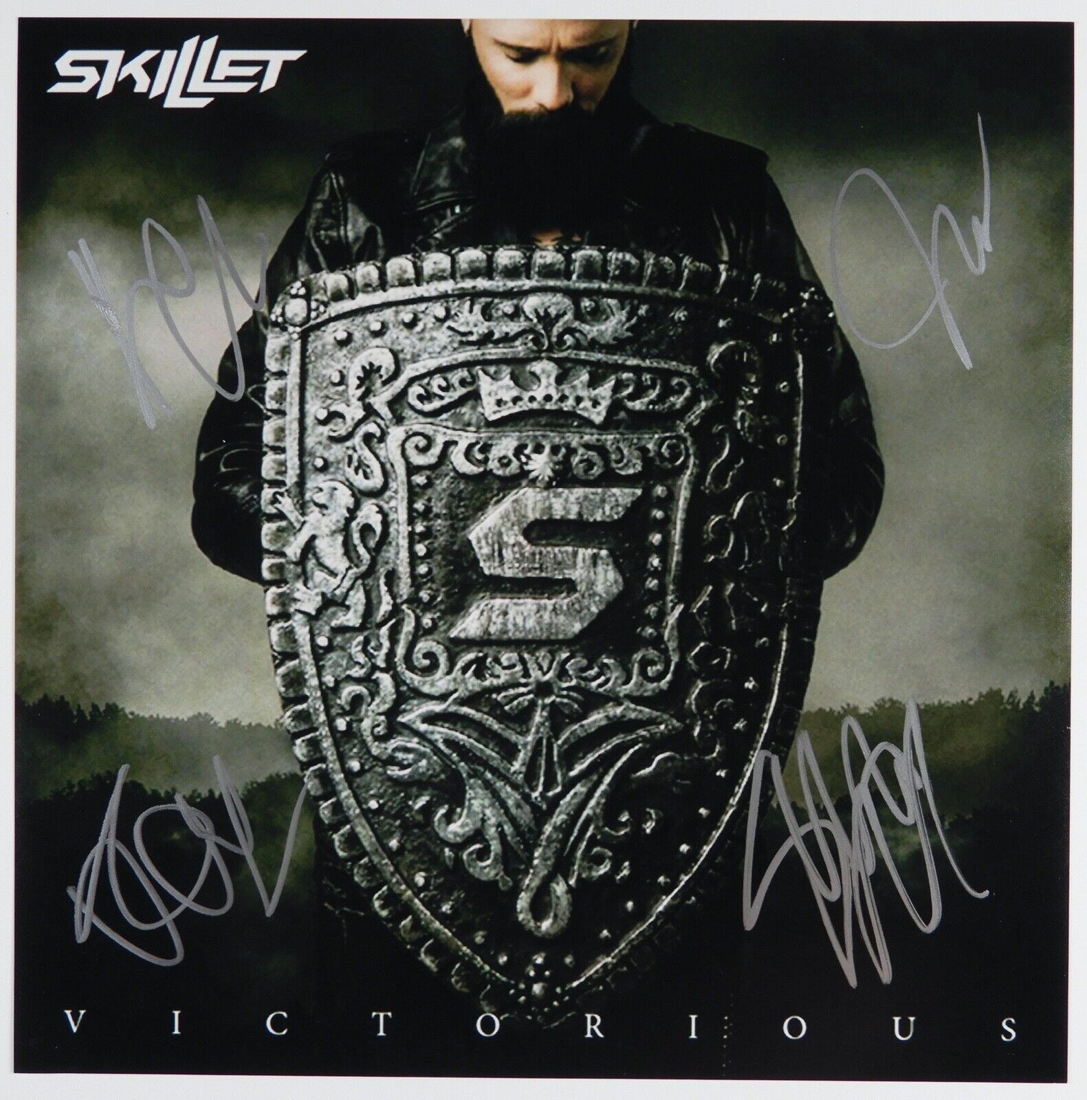 Skillet Fully Signed JSA Signed Autograph Photo Poster painting 12 x 12 Victorious