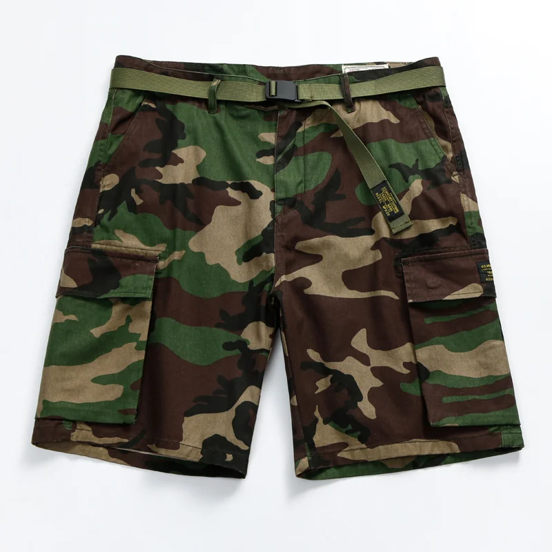 Men's American Camouflage Cargo Shorts