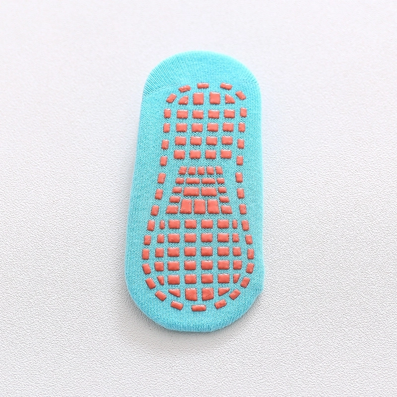 10 Pieces Children’S Anti-Slip Socks Solid Color Early Education Floor Socks Baby Toddler Socks Dispensing Thin Yoga Solid Color Socks Origin Supply