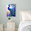 Diamond Painting-DIY Full Round Drill Peacock