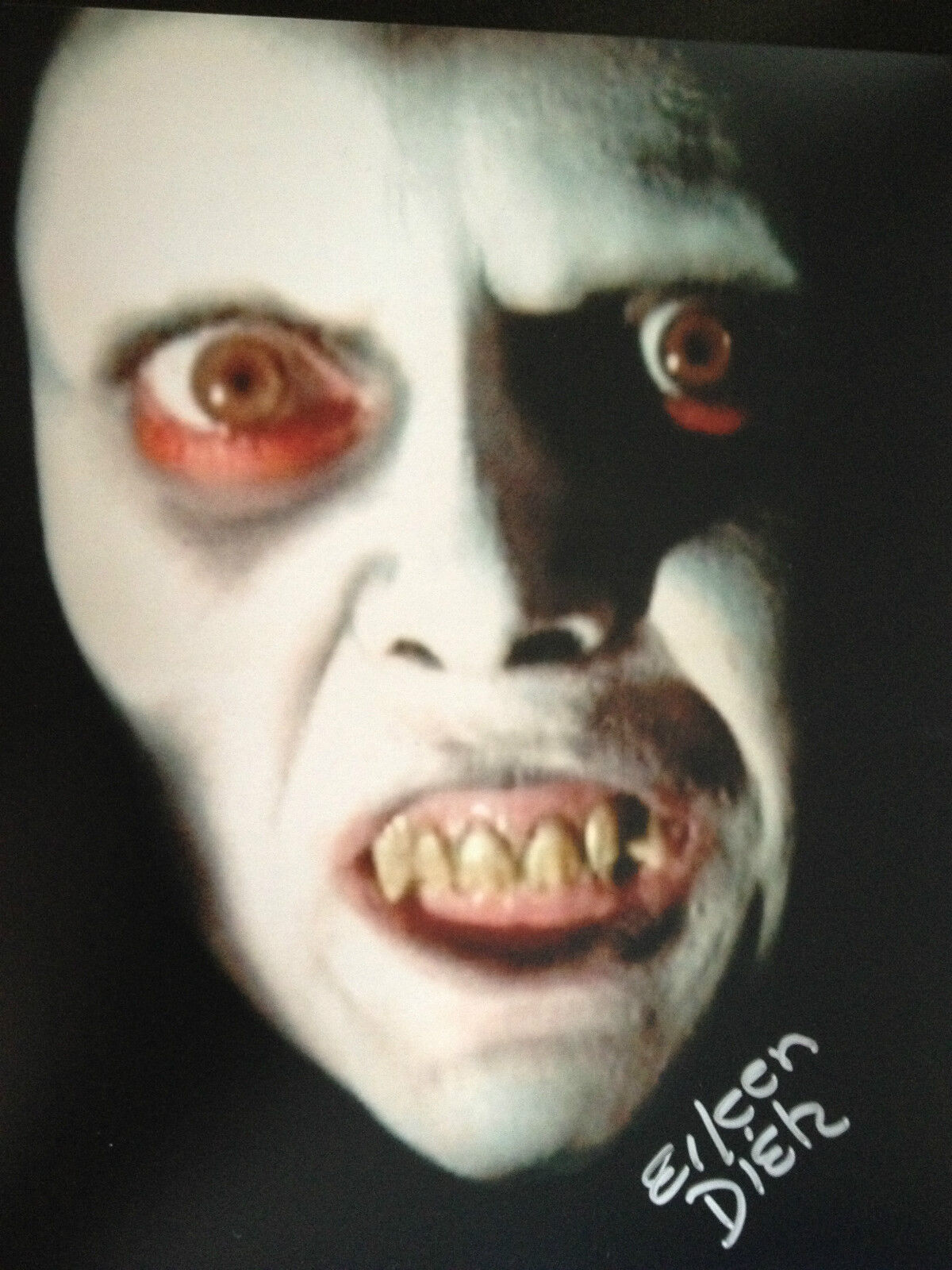 EILEEN DIETZ - THE EXORCIST ACTRESS - SUPERB SIGNED COLOUR Photo Poster paintingGRAPH