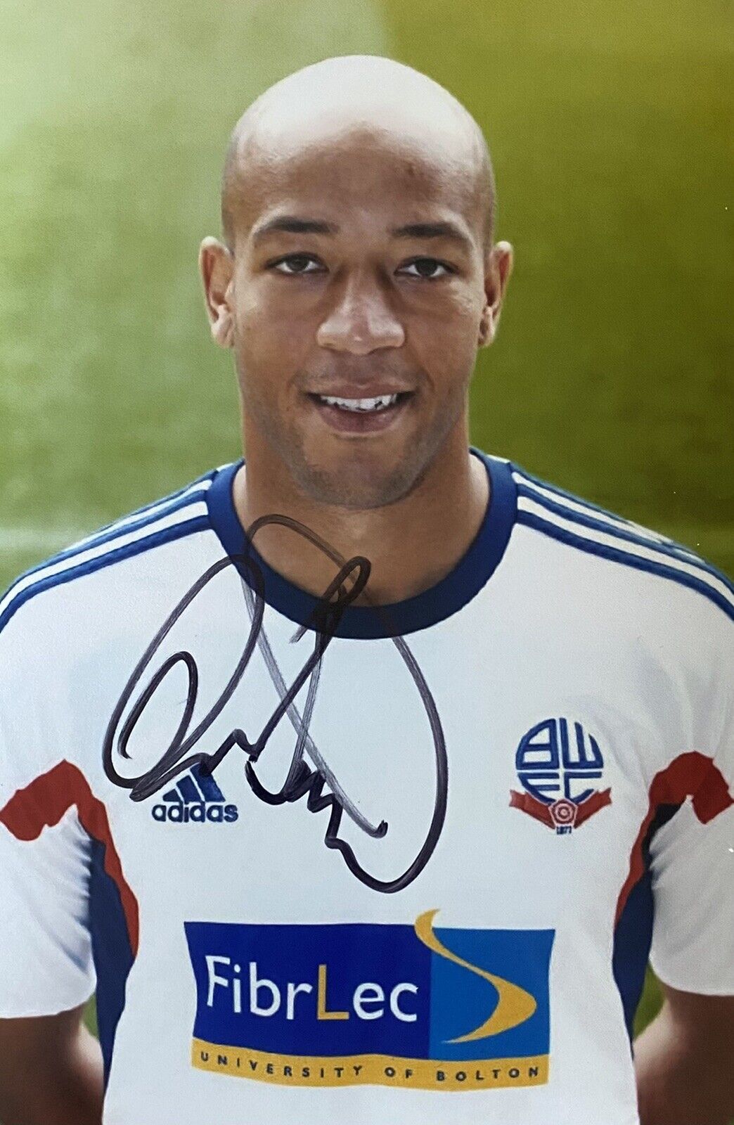 Alex Baptiste Genuine Hand Signed Bolton Wanderers 6X4 Photo Poster painting 3