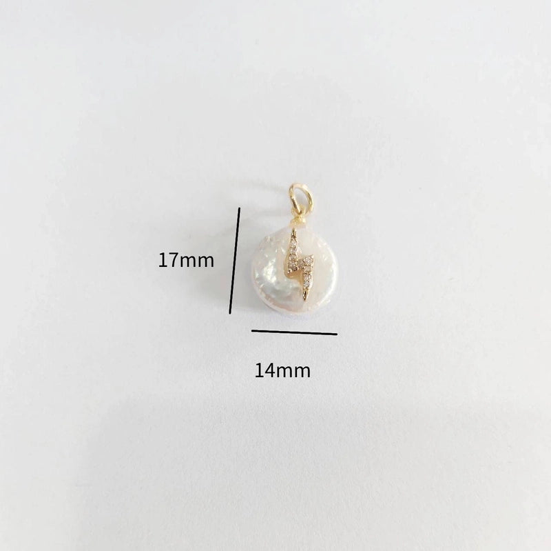 1 Piece 14*18MM 304 Stainless Steel Zircon Geometric Polished Pendant Jewelry Accessories