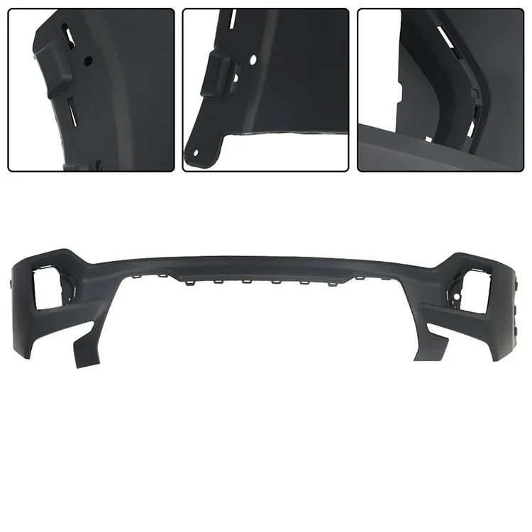 SEBLAFF Black Front Bumper Cover Front Upper Replacement for 2019 2020 2021 Sierra 1500 84542588
