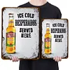 Bi&egrave;re Desparados - Panneaux en &eacute;tain m&eacute;tallique(20*30cm/30*40cm)