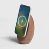 15W MagSafe wireless Charging Dock for iPhone 12,13,14,15 | Vertical & Landscape Stand | Eggs shape | Gift for him | Unique Craftsman Design