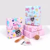 Babyshower Pink Blue Birthday Gift Package Wrapping Paper