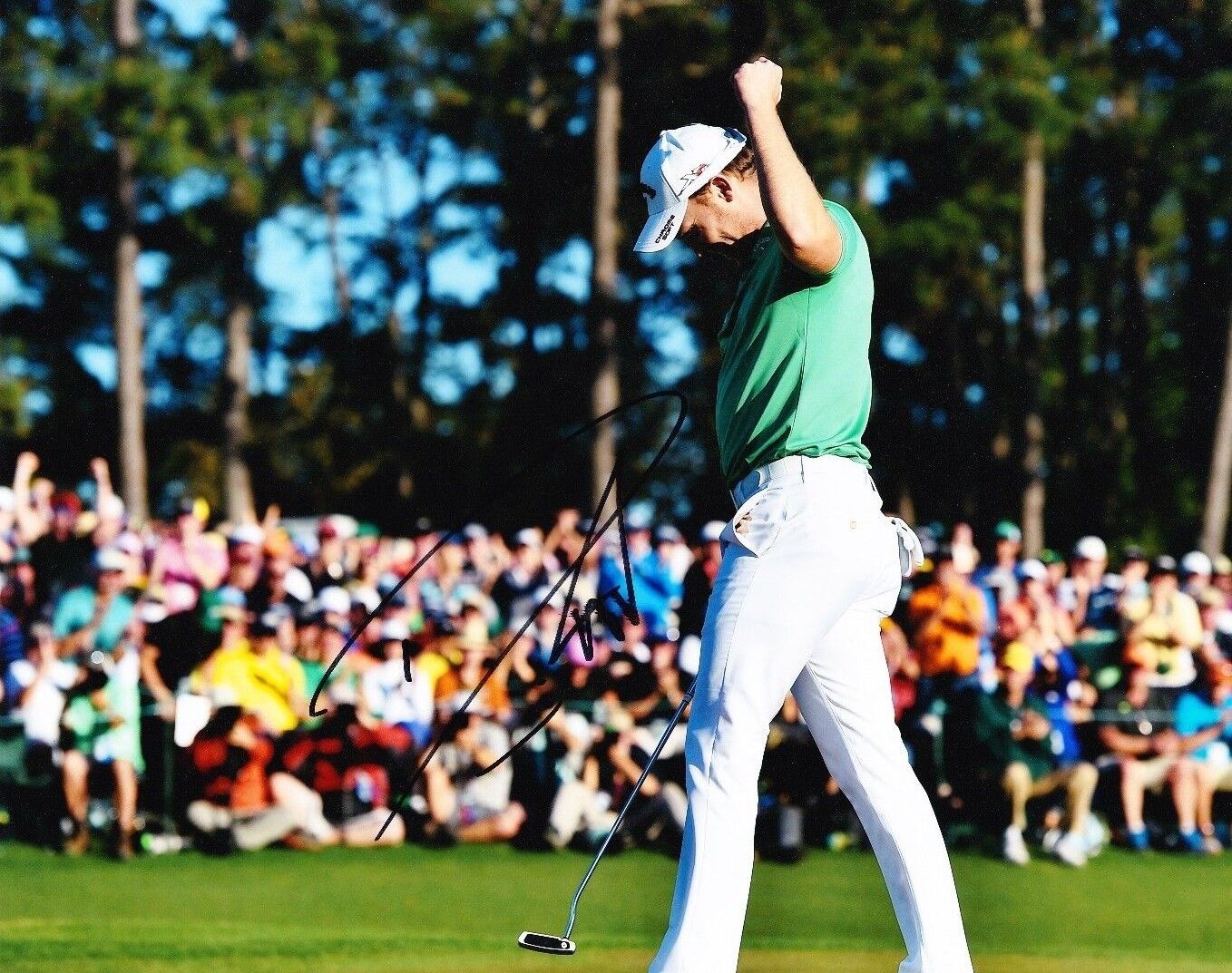 Danny Willett Signed 10X8 Photo Poster painting 2016 MASTERS AFTAL COA (3015)