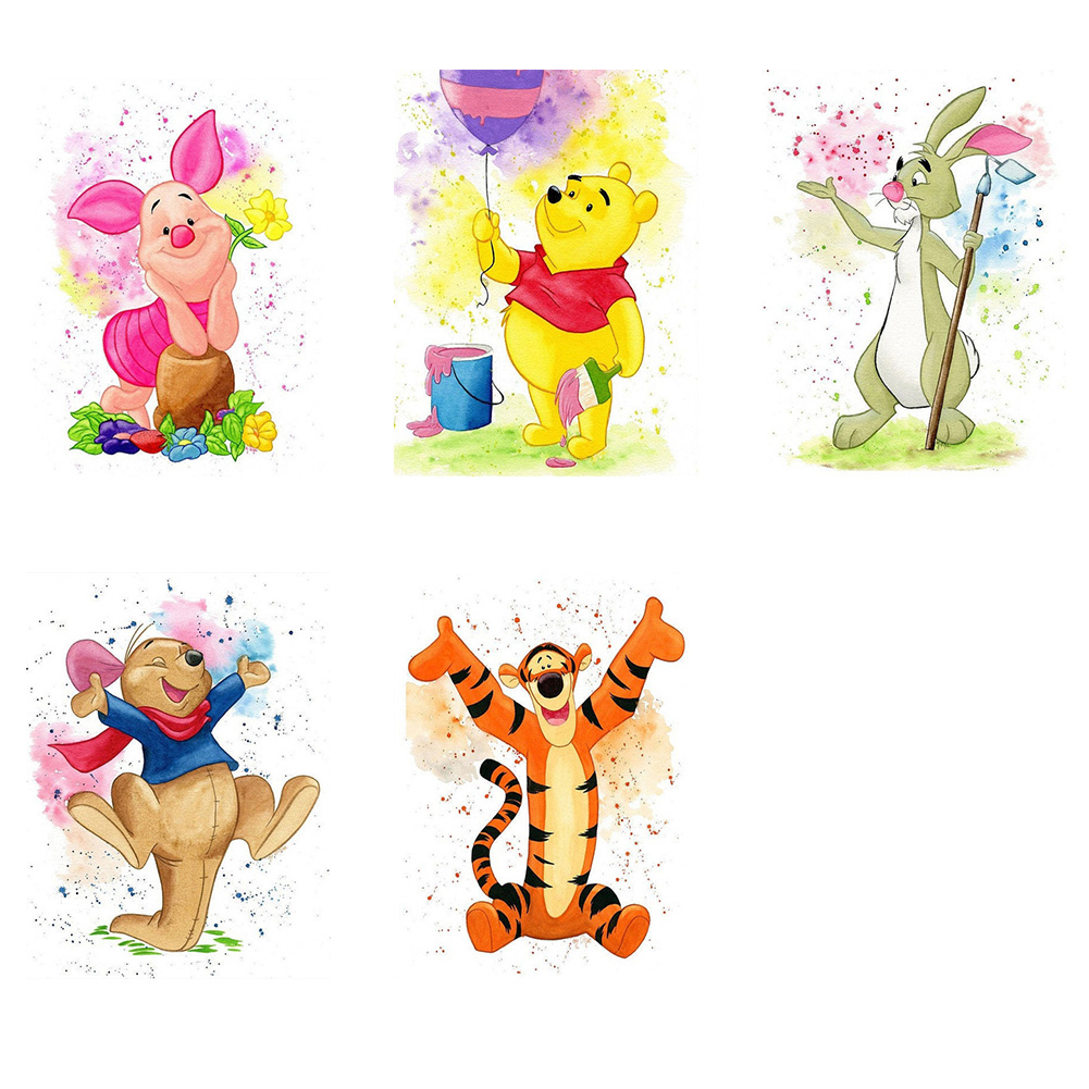 

Watercolor Cartoon - Square Drill Diamond Painting - 30*40CM, 04, 501 Original