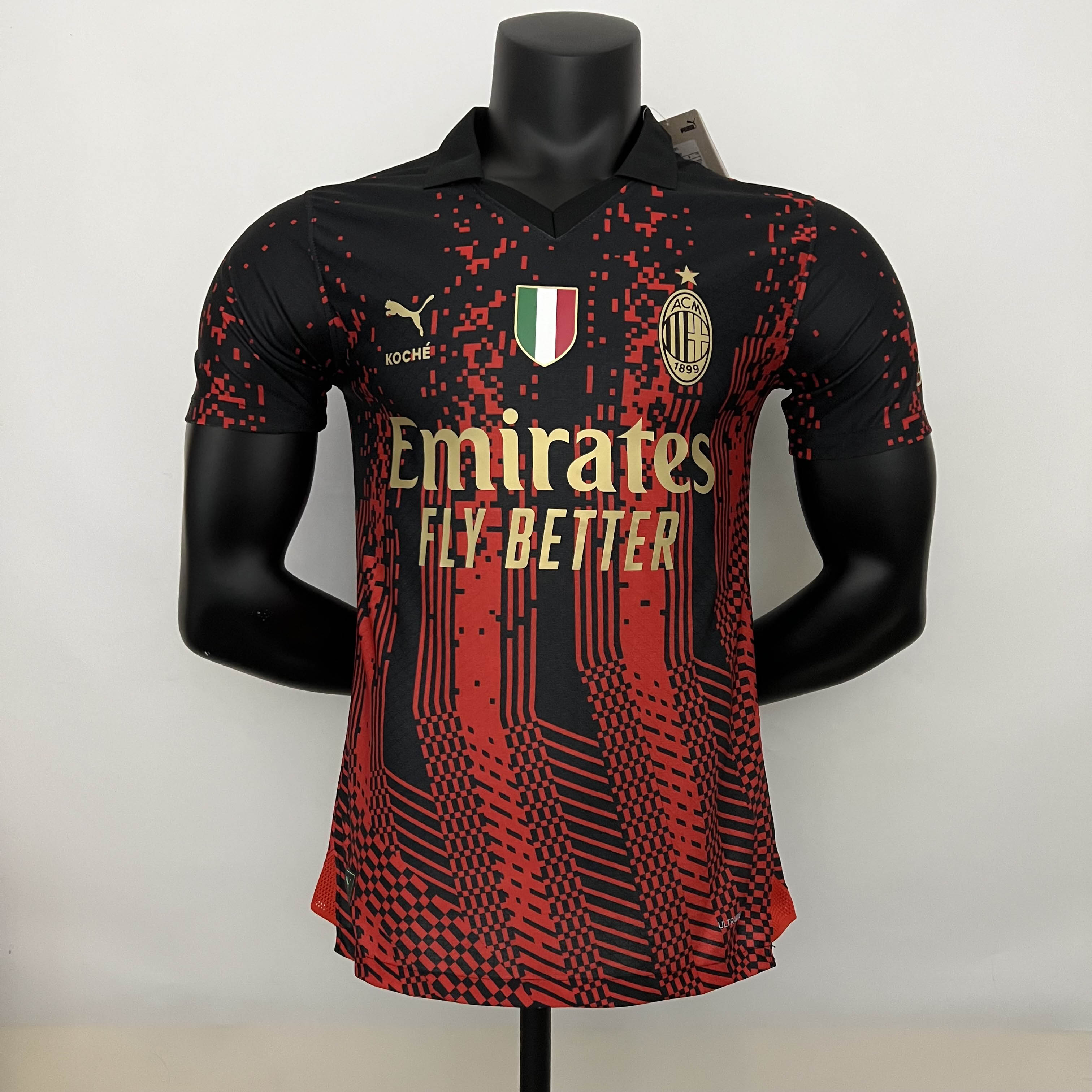 2022/2023 Player Version AC Milan Fourth Away Football Shirt 1:1 Thai ...