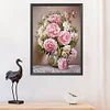 Flower-11CT Stamped Cross Stitch Kit(40*50cm)