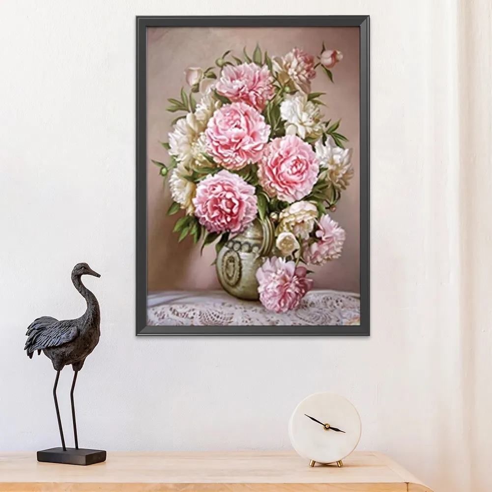 11ct Stamped Cross Stitch - Flower(40*50cm)