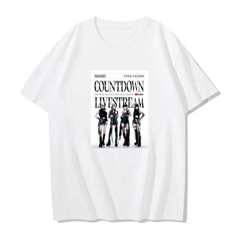 BLACKPINK Pink Venom Group Portrait T-Shirt