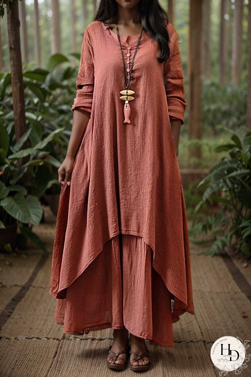 women s plus size casual dress swing dress solid color long dress maxi dress long sleeve button two piece v neck