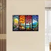 （AB/Square Drills)Four Seasons-Full Diamond Painting 65*40CM