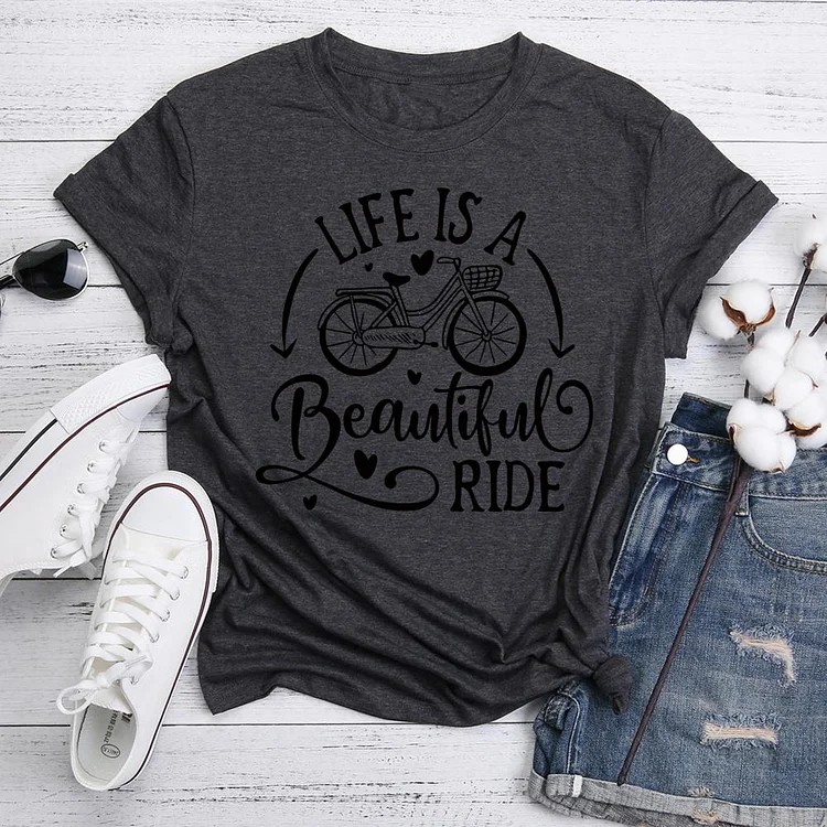 Life Is A Beautiful Ride T-Shirt Tee-05708-Annaletters