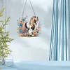 Horse 2D Flat DIY Diamond Art Pendant Special Shape DIY Home Decor Hanging Charm