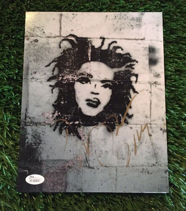 Lauryn Hill hand SIGNED 8X10 Graffiti Photo Poster painting JSA/COA K56904