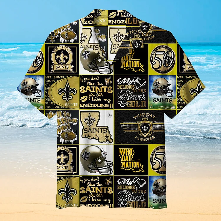 New Orleans Saints | Unisex Hawaiian Shirt