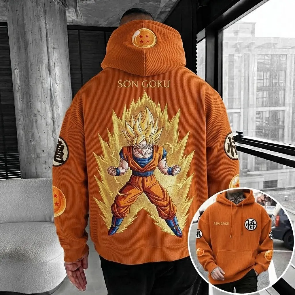 Men's Casual Cartoon Hoodie