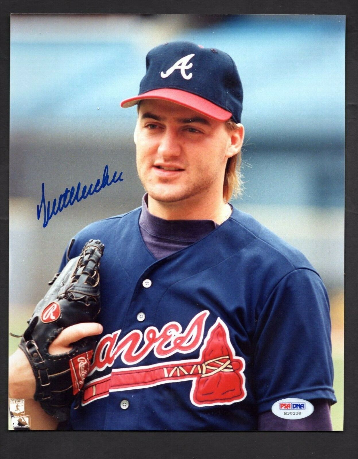 Kent Mercker Signed 8 x 10 Photo Poster painting PSA/DNA Atlanta Braves SHIPPING IS