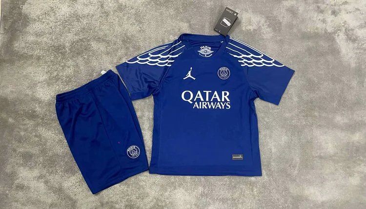 2025-26-Paris Three Away-Jersey-Children's Kit