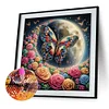 DIY Partial Special Shaped Drill Diamond Painting-Butterfly
