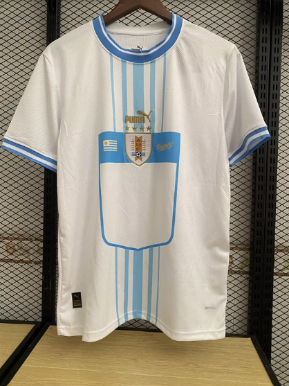 2022 FIFA World Cup Uruguay away Soccer Jersey