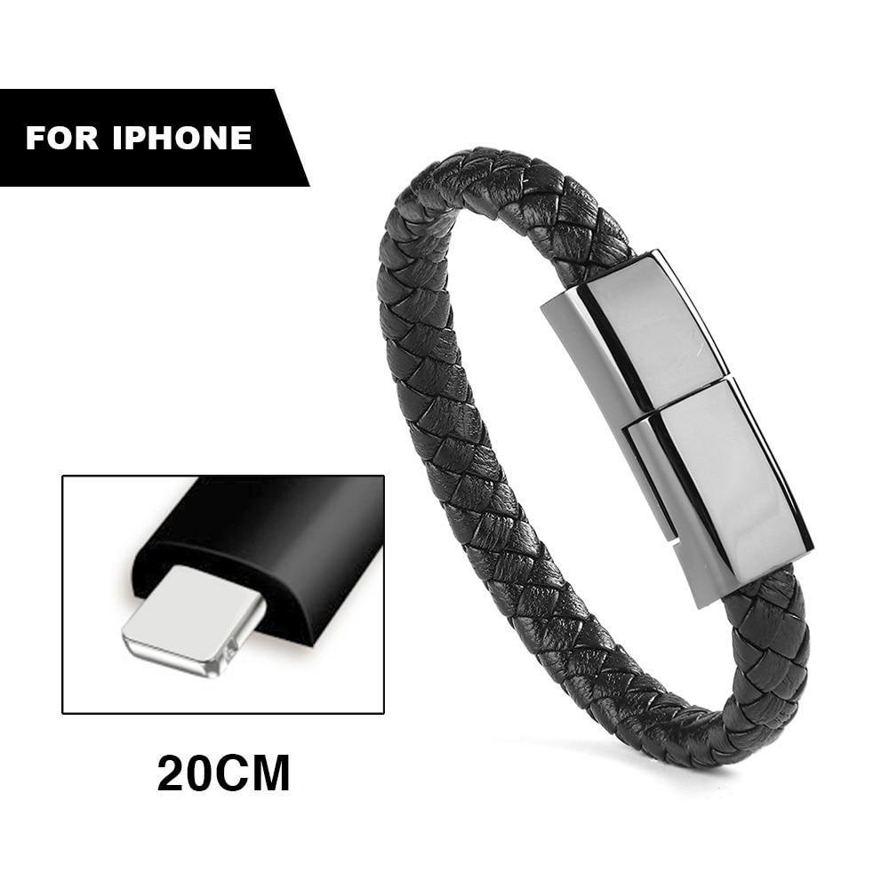 2-in-1 Bracelet Phone Charger Set
