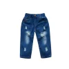 Kids Baby Boys Girls Long Pants Trousers Fashion Jeans