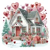 Heart House - Crystal Rhinestone Diamond Painting
