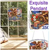 Diamond Painting Single-Sided Acrylic 250th Anniversary of the Founding of the US Hanging Pendant Sun Catcher for Home Garden Wall Door