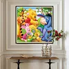 Diamond Painting-DIY Full Round Drill Cartoon Bear