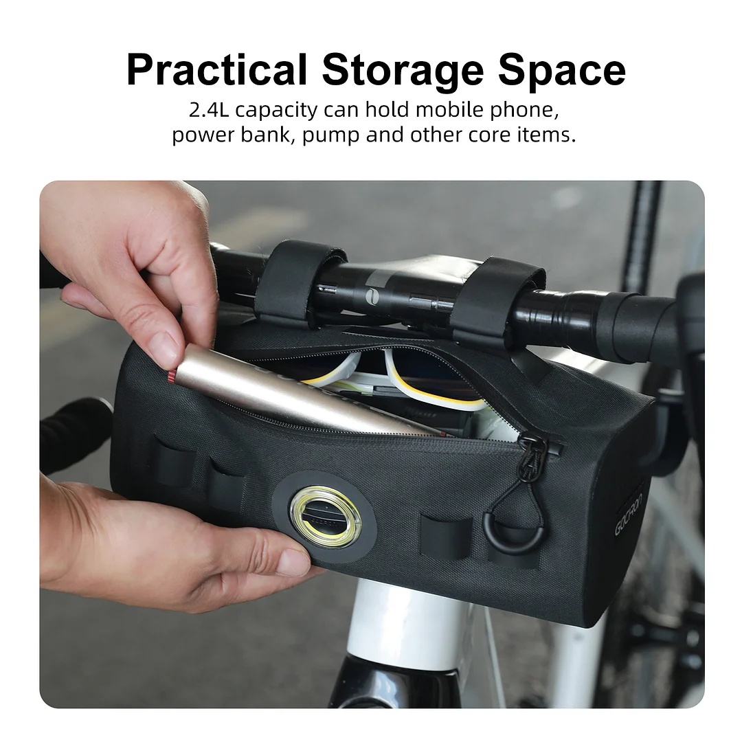 CAT HOUSE 200 Handlebar Bag with Smart Warning Light