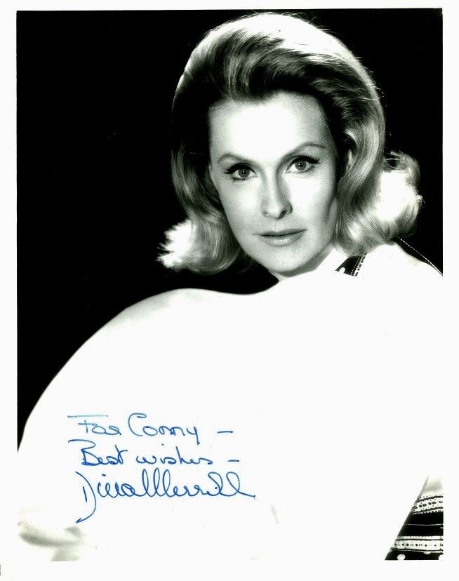 Elegant DINA MERRILL Signed Photo Poster painting