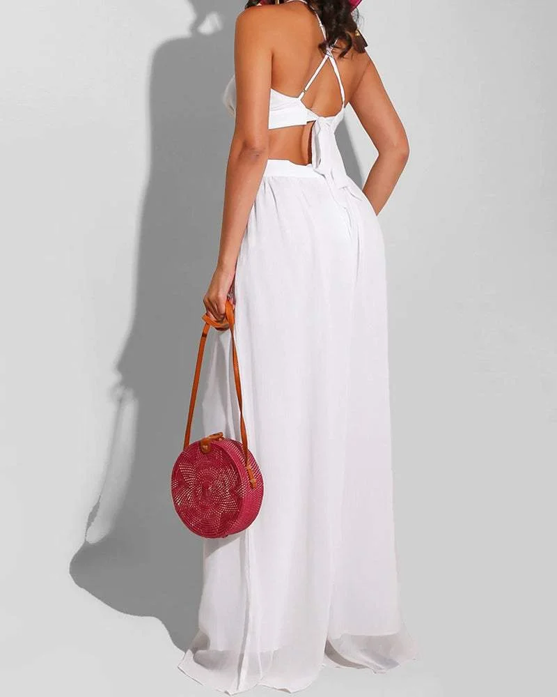 Casual Loose Chiffon Women's Jumpsuit