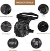 Taktisch Beintasche Milit&auml;r Beinbeutel MOLLE H&uuml;fttasche Sport Tactical Leg Bag Armee Beintaschen Wasserabweisend G&uuml;rteltasche Werkzeugtasche Tasche f&uuml;r Bein Herren Damen Motorrad Wandern Outdoor