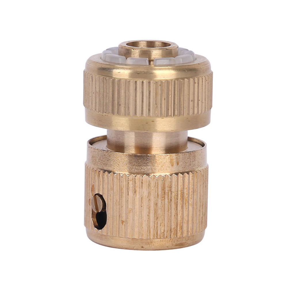 

Garden Hose Quick Thread Copper Water Joint Adaptor Kitchen Tube Connector, 501 Original