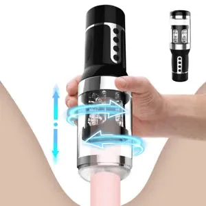 pornhint Pornhint Automatic 360&Aacute; Thrust &Rotating Vibrator Male Masturbater Cup Stroker Beginner