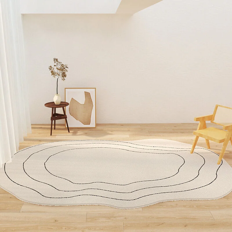 Irregular Rugs for Living Room / Bedroom