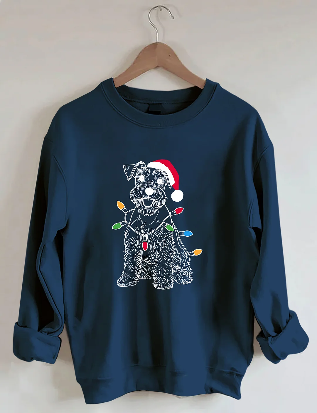 Miniature Schnauzer Christmas Sweatshirt
