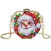 DIY Santa Claus Diamond painting hand bag