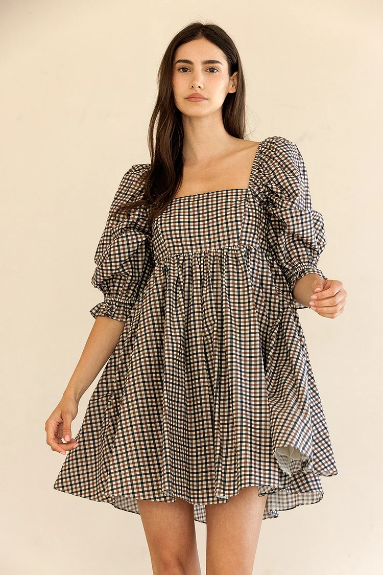 Claudette Gingham Dress